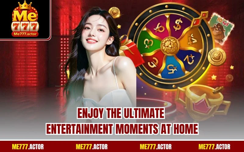 Enjoy the ultimate entertainment moments at home