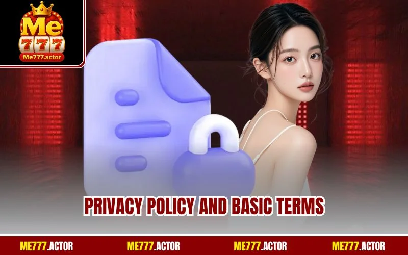 Privacy Policy and Basic Terms